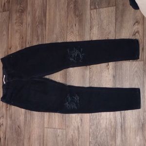Levi Black Straight Pants, 4